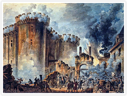 フランス革命、1789年“バステイーユ襲撃”